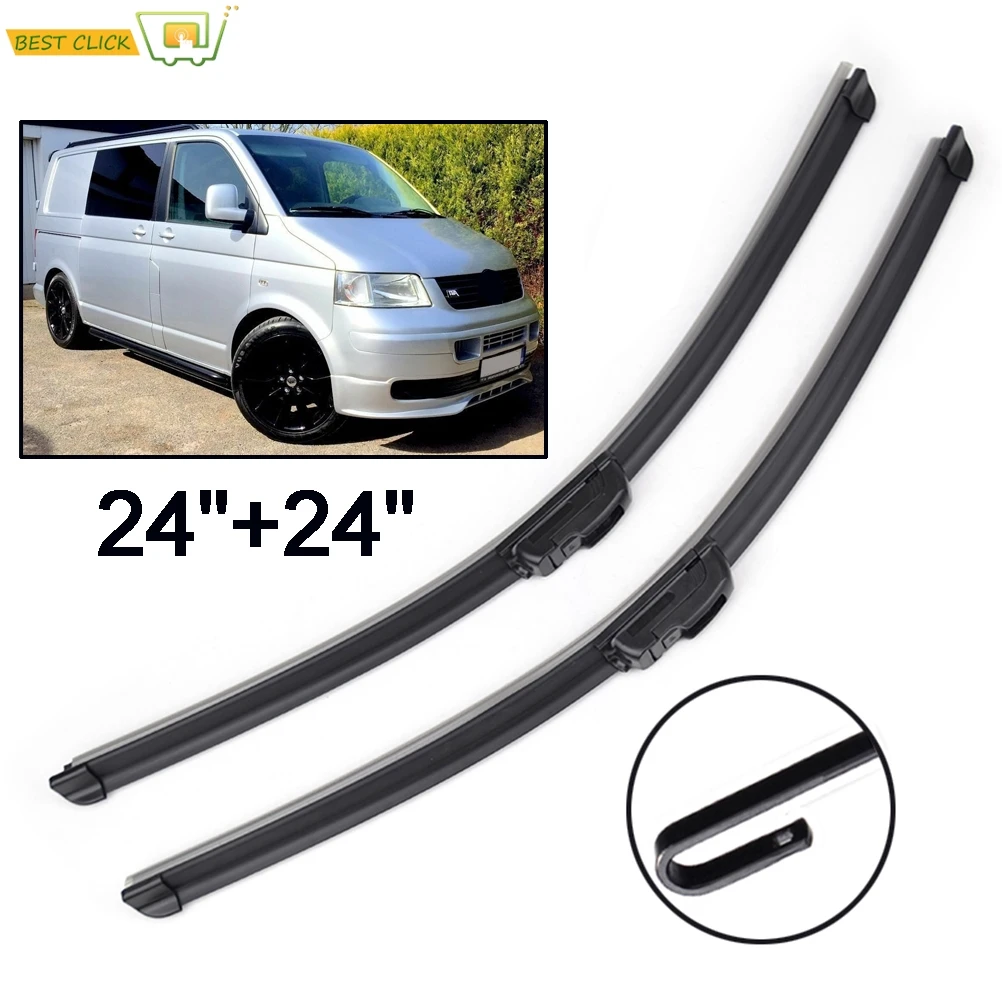 Misima Windshield Windscreen Wiper Blades For VW Transporter Multivan T5 Front Window 2013 2012 2011 2010 2009 2008 2007 2006