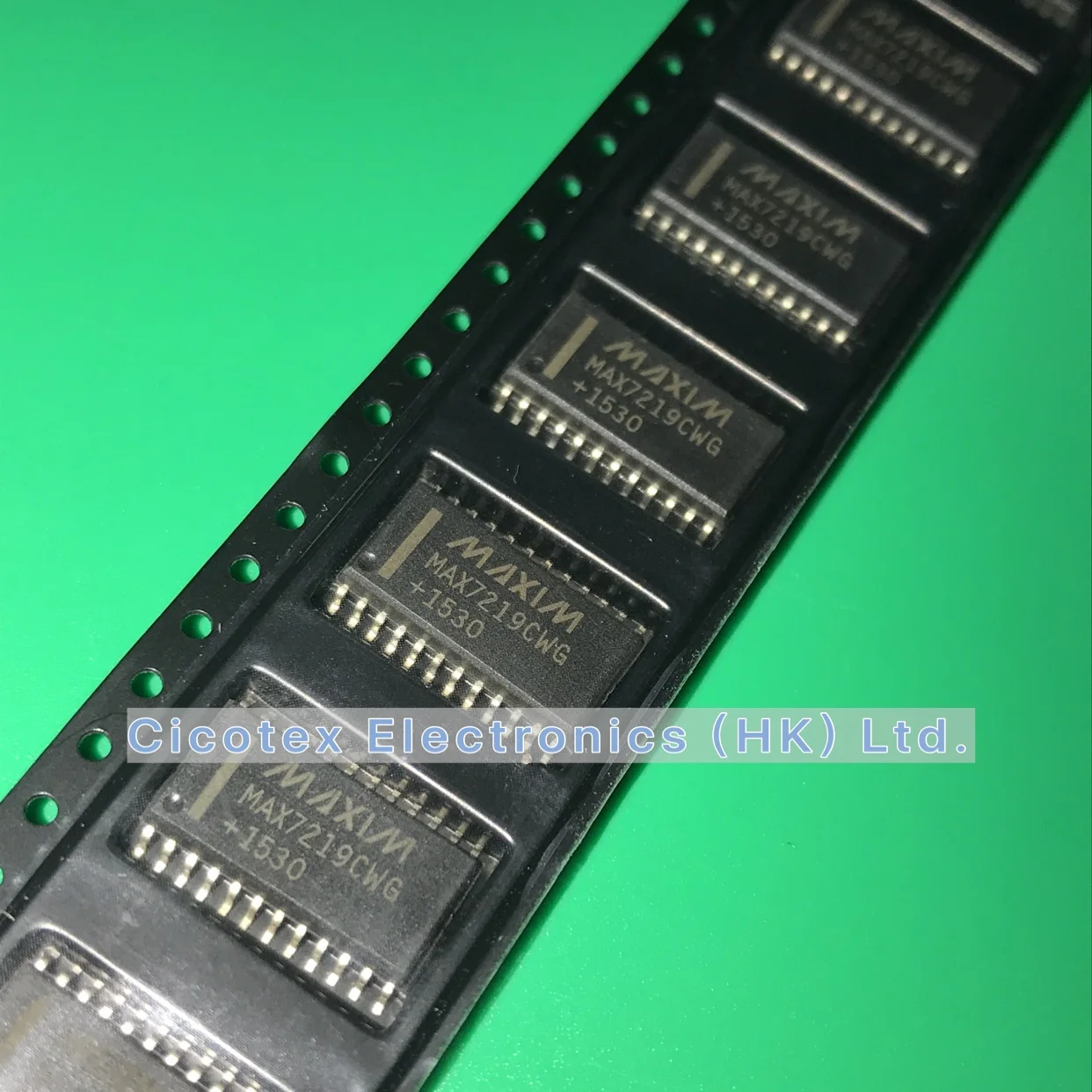 2pcs/lot  MAX7219CWG SOP24 MAX 7219 CWG IC DRIVER LED DISP 8DGT 24-SOIC MAX7219CWG+T