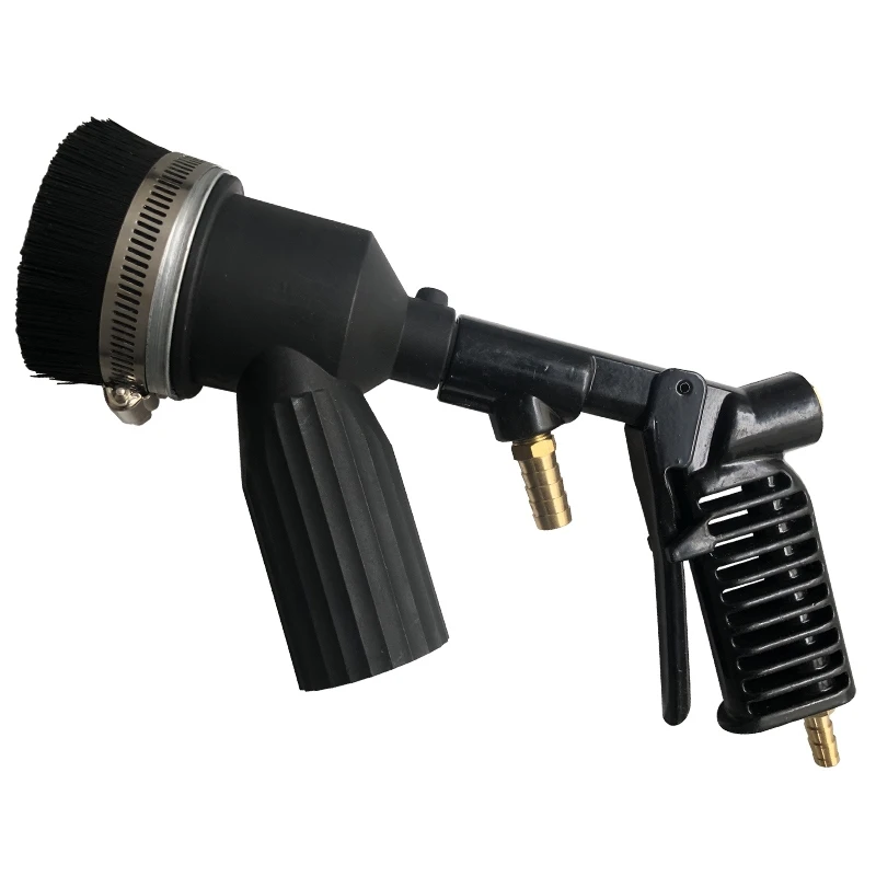 Imagem -02 - Areia Explosão Gun Kit Sandblaster Bico Ponta 28 Galões Reciclar Jateamento Tanque