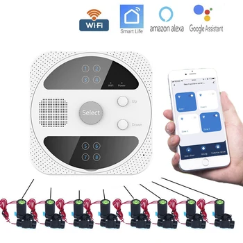 WIFI smart irrigation timer garden irrigation controller water valve irrigation timer smart irrigation system WIFI water timer