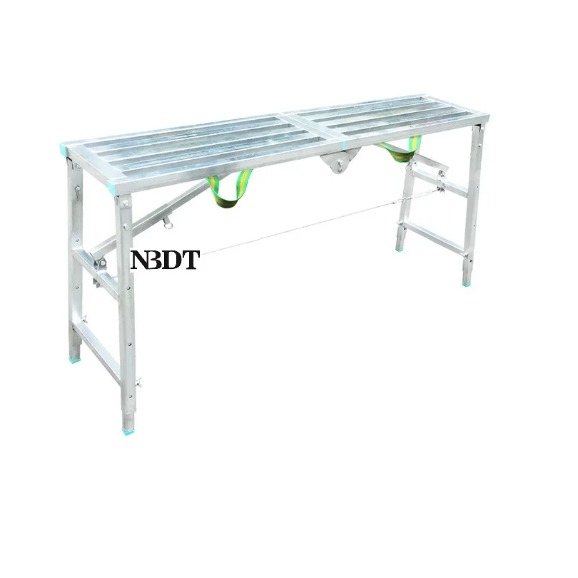 Folding Bench Scaffolding Stool Under Hinge Tension Wire Spring Loaded Bolt Latch U Bracket DIY Feet Insert Pad Accessories