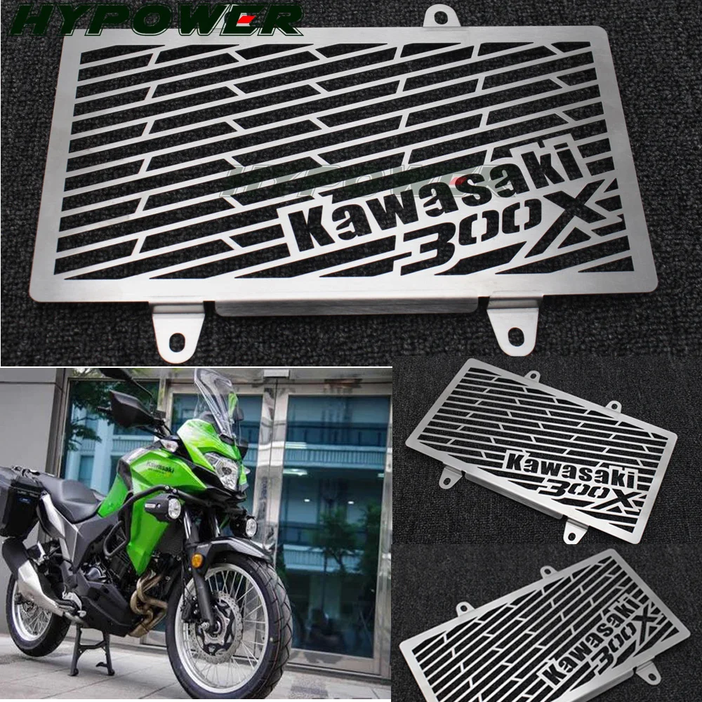 

For kawasaki 2017-2018 X300 Motorcycle Engine Radiator Bezel Grille Guard Cover Protector Grill radiator protector cover