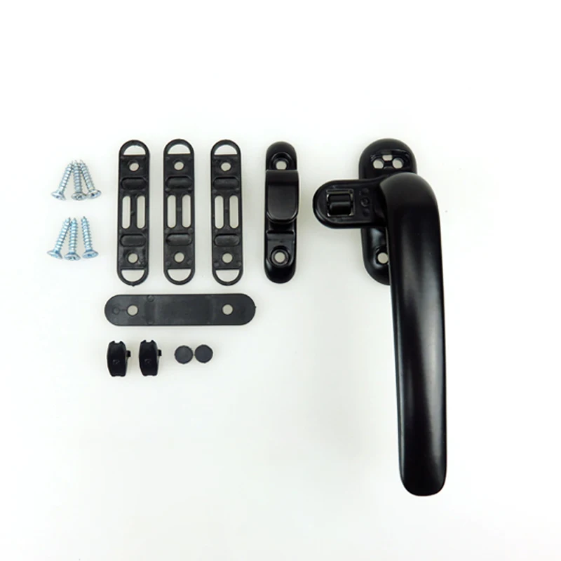 White / Black / Replacement UPVC Cockspur Window Handles Left Hand Zinc Alloy Window Hardware Door Handle