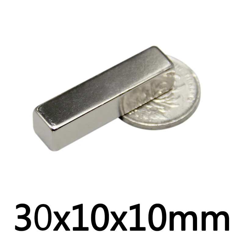 

5/10/20/30/50PCS 30x10x10 mm Super Strong Sheet Rare Earth Magnet 30*10*10mm Block Rectangular Neodymium Magnets N35 Magnet