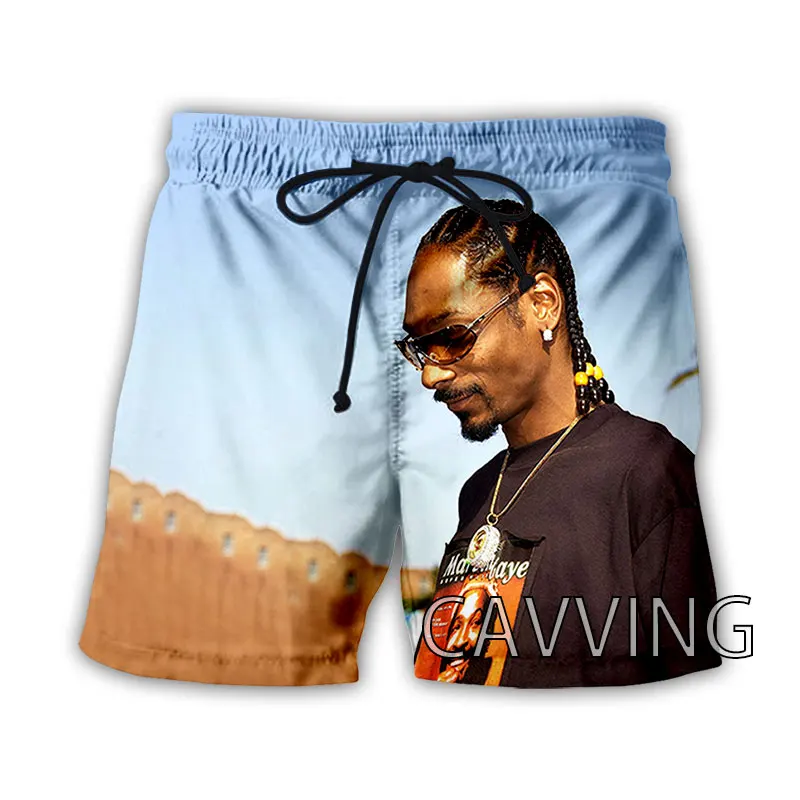 

Пляжные шорты CAVVING с 3D принтом Snoop Dogg, уличная одежда, быстросохнущие шорты, спортивные шорты для женщин/мужчин