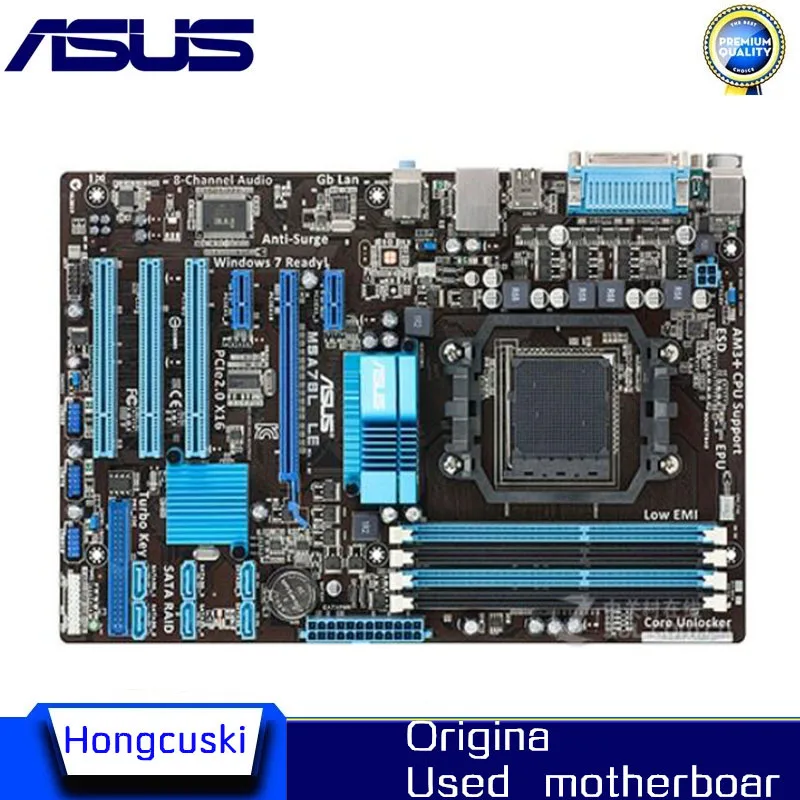 

Материнская плата M5A78L AM3 + для настольного компьютера Asus M5A78L LE 760G 760L Socket AM3 AM3b DDR3 UEFI BIOS оригинальная б/у материнская плата