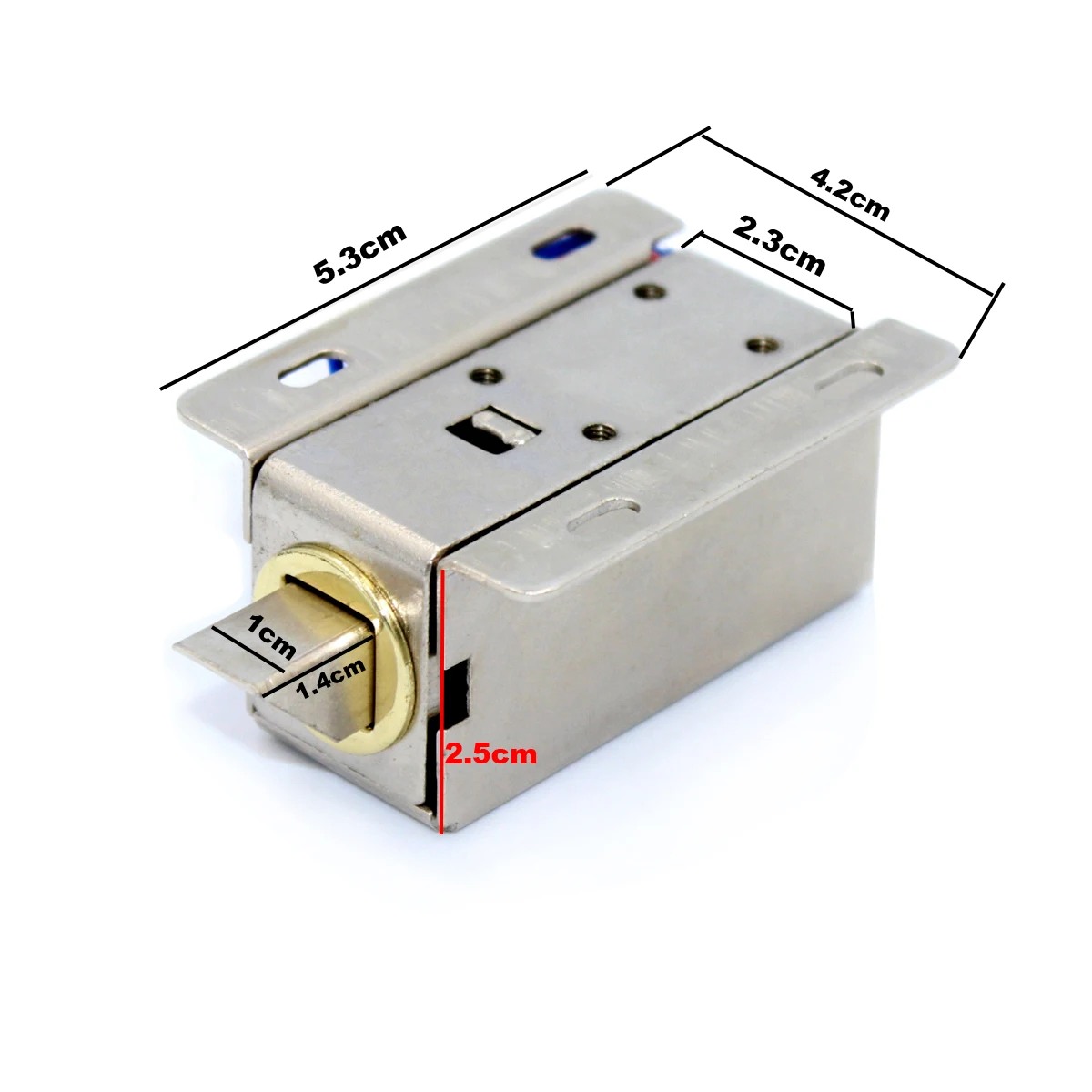 Elektronische Deurslot Vangst Deur Poort 12V 0.4A Release Vergadering Solenoid Toegangscontrole Lock 1 Order Hot