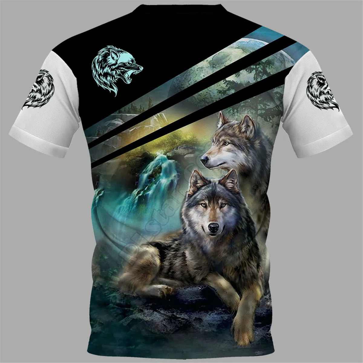 Wolf 3D Printed t shirts women for men Summer Casual Tees Short Sleeve T-shirts Funny Short Sleeve Drop Shipping