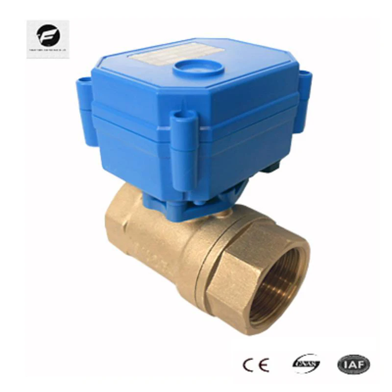 

CWX-15 Two-way Miniature Electric Brass Ball Valve DC3-6v DC12v DC24v Motorized Valve For Water