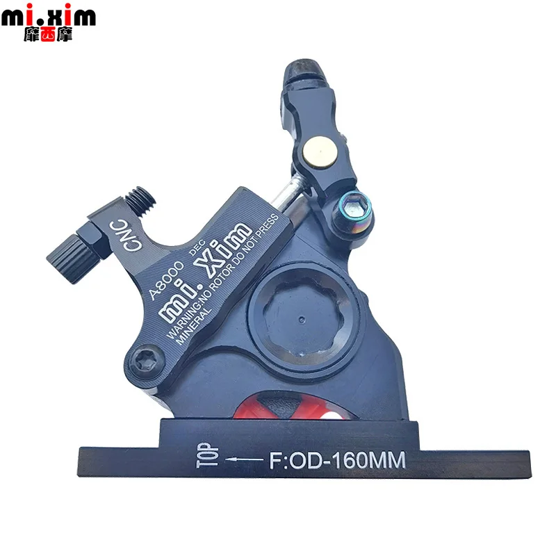 Road Bike Hydraulic Disc Brake Calipers with 160mm Brake Rotor Flat Mount Gravel Bicycle Oil Brake - view 6