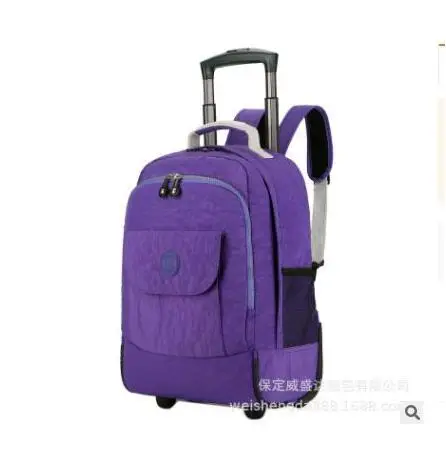 rolling luggage bag for women Wheeled Luggage backpack bag travel Trolley Bags on wheels Trolley Suitcase School wheeled Bags