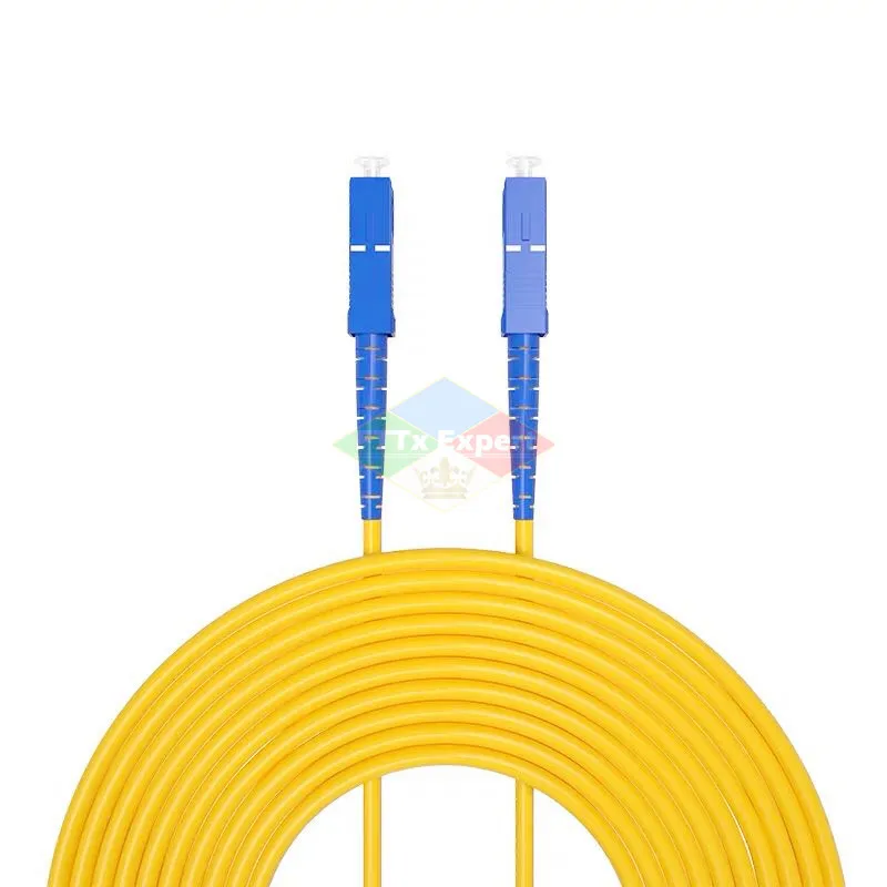 Free shipping 10PCS SC APC to SC UPC SC Patch Cord Simplex 3.0mm Single Mode Fiber Patch Cable jumper