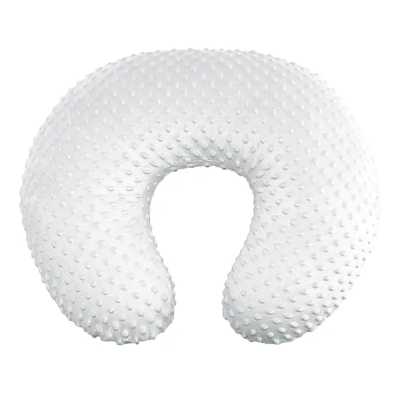 Soft Nursing U-shaped Pillow Slipcover Baby Breastfeeding Pillow Cover for Infants Little Boys Girls Use Supplies