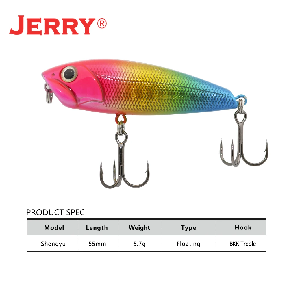 Jerry Micro Señuelo duro flotante para lubina - imagen 5