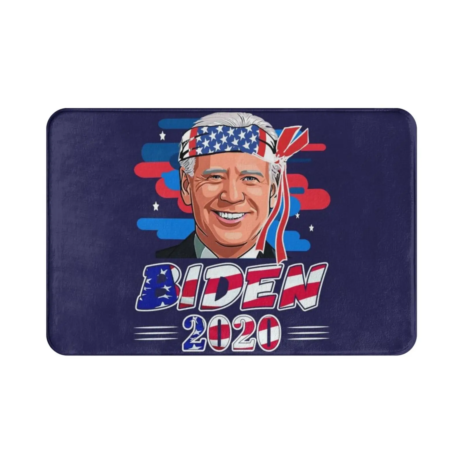 Biden 2020 | Joe Biden For President | Democratic Political Election 2020 | Bandana Joe Biden Carpet Mat Rug Cushion Soft