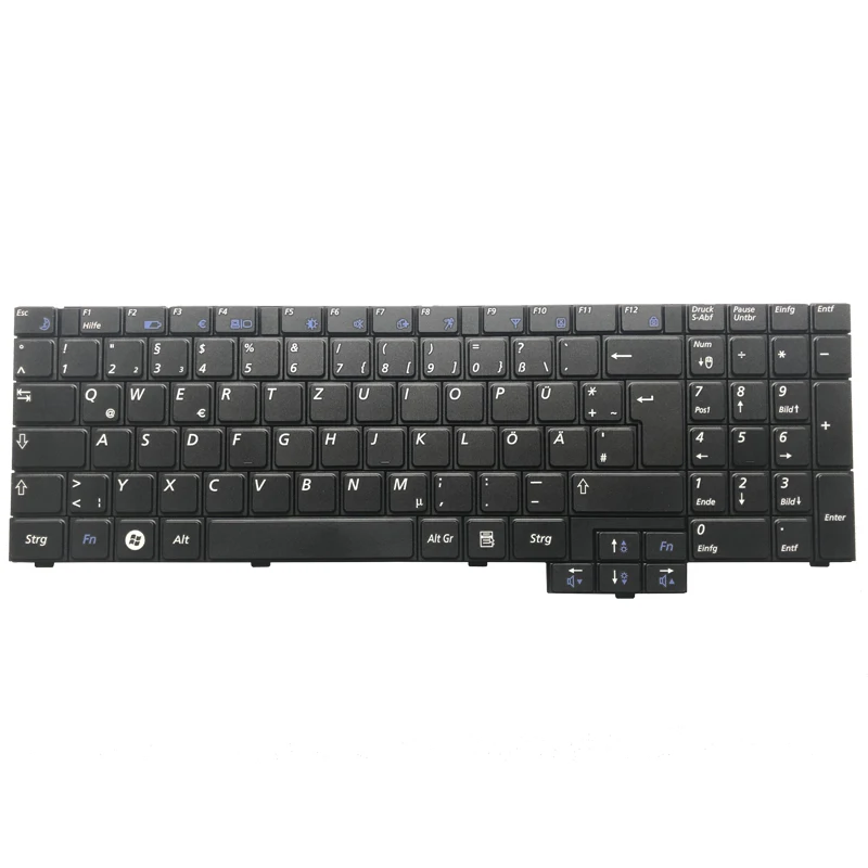 New! GR Keyboard For Samsung R620 R528 R530 R540 NP-R620 R525 NP-R525 R517 R523 RV508 German Black Laptop Keyboard