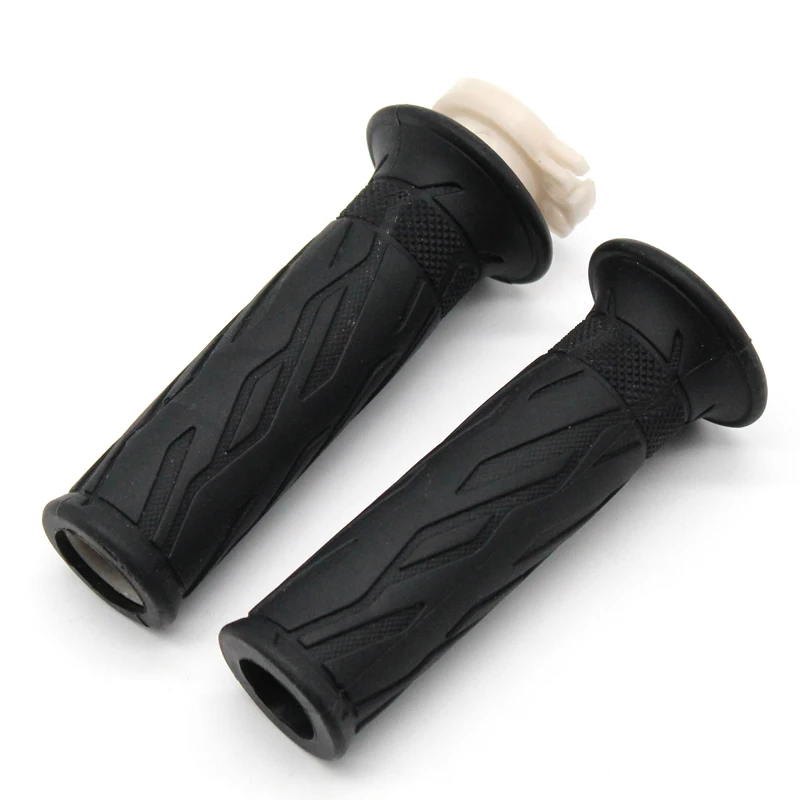 For SUZUKI GSX-S125 GSX-S150 GSR600 GSR400 Motorcycle OEM Rubber Handle Grips Handle Glue Throttle Handlebar