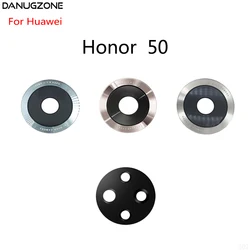 2PCS/Lot For Huawei Honor 50 Back Lens Rear Camera Glass Lens Mirror