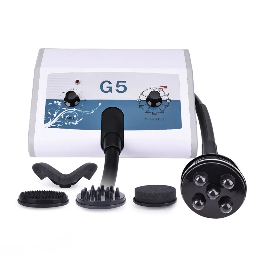 Hottest 5 heads g5 vibration body massage high frequency slimming and shaping g5 weight loss machine