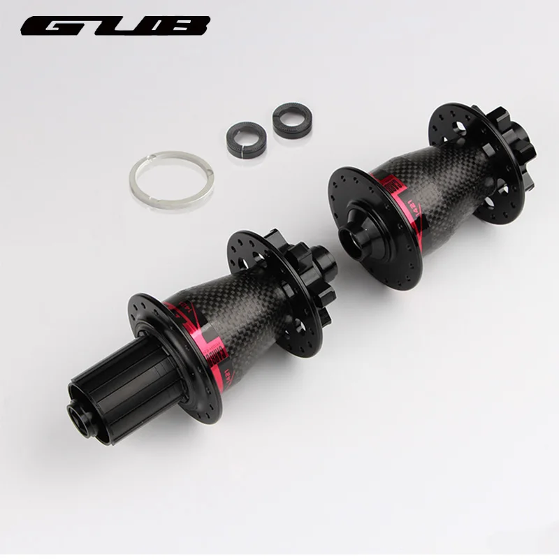 Bicycle Hub 32 Holes Disc Brake Aluminum Carbon Fiber MTB Mountain Bike Front Rear Sealed Bearing Hubs 100/135mm QR 100mm/142mm