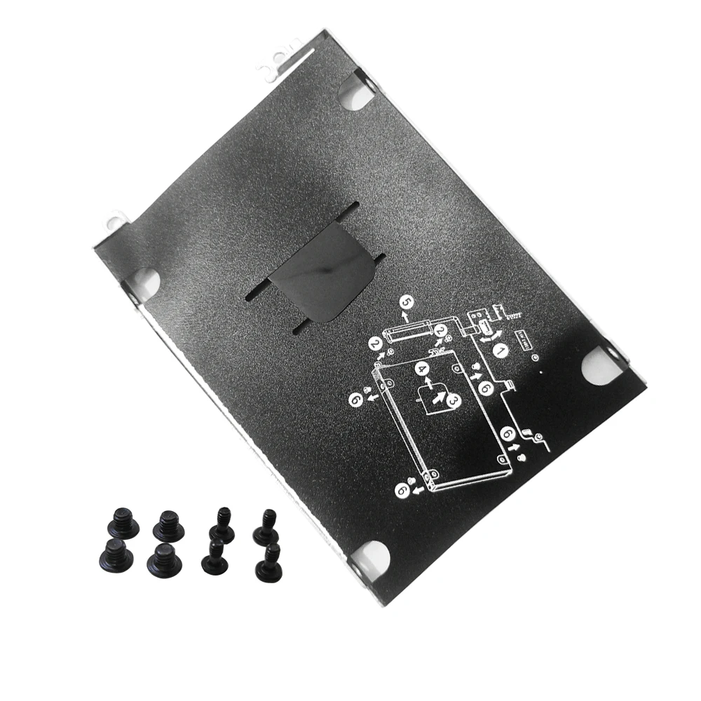 Nuovo SATA HDD SSD 2.5 Staffa per disco rigido per notebook Caddy Telaio per 430 G6 431 G6 440 G6 445 G6 450 G6 Laptop HDD Caddy con viti