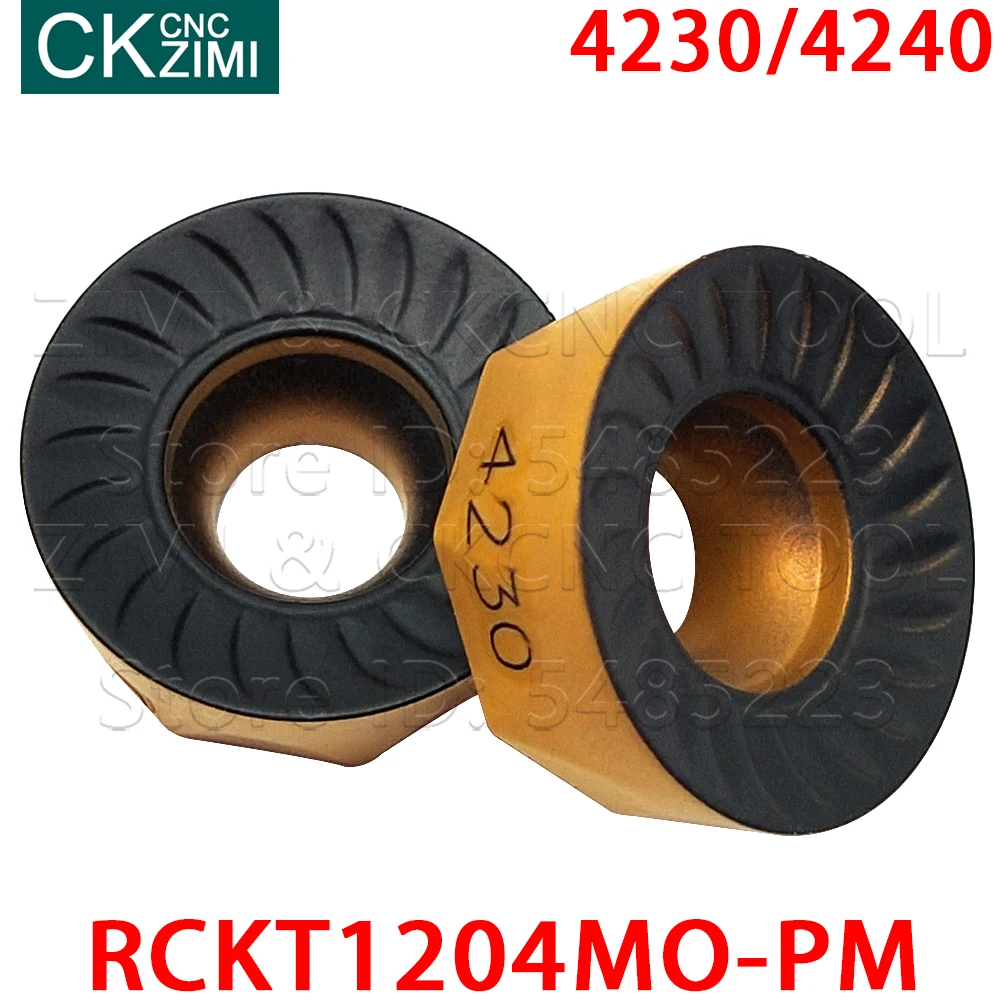 RCKT1204MO-PM 4240 RCKT1204MO-PM 4230เครื่องกลึงแทรกRCKT Indexableโปรไฟล์Millingเครื่องมือเครื่องกัดIndexableเครื่องกัดเครื่องมือ