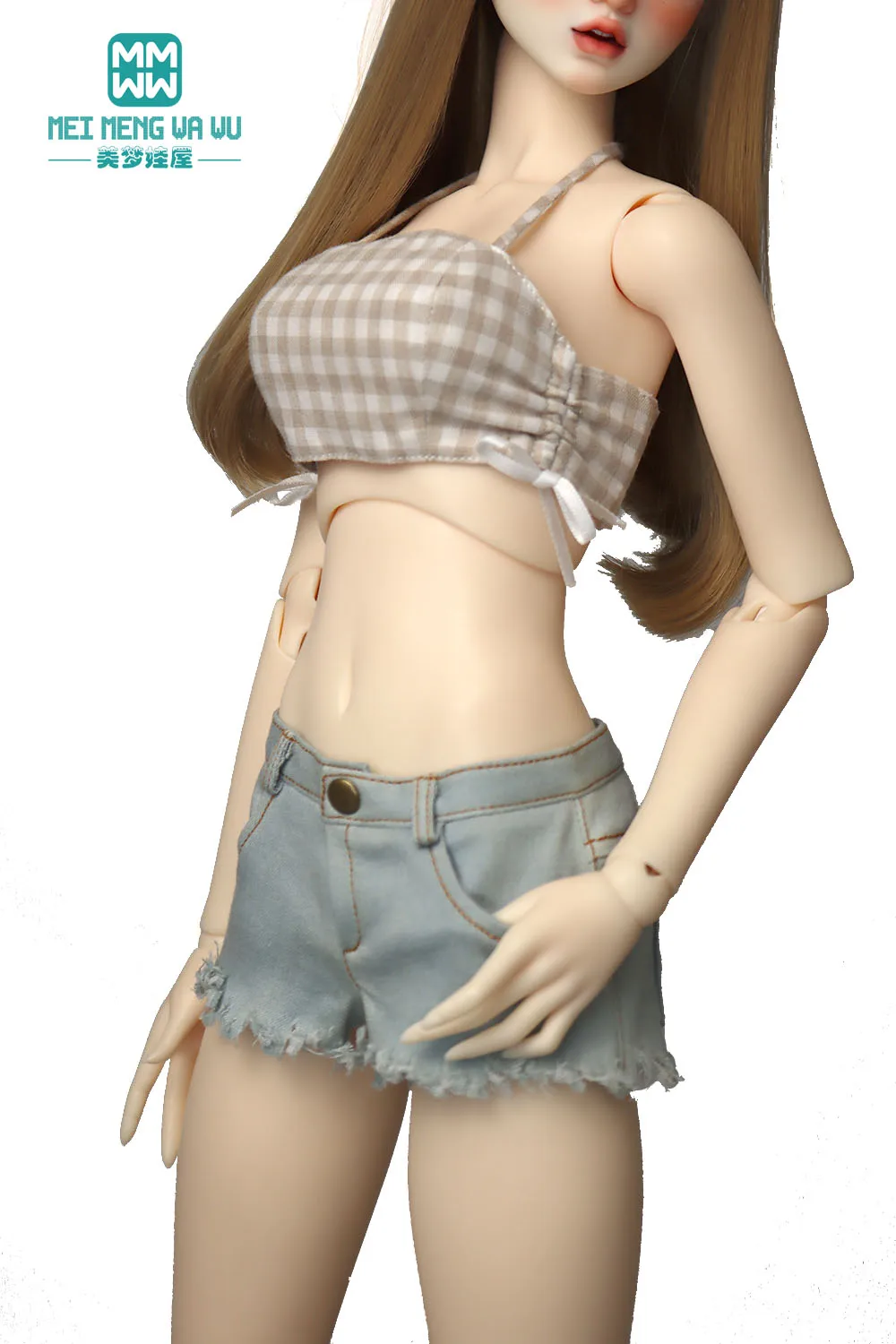 Suitable for 43-60cm 1/4 1/3 BJD SD DD Doll Clothes Fashion Sling Lingerie Gifts for Girls