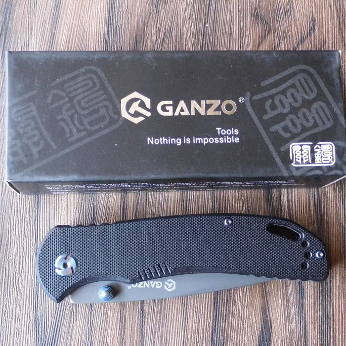 Ganzo G7531 G7533 Firebird F7531 58-60HRC 440C G10 or Carbon Fiber Handle Folding Knife  Outdoor Camping Tool Pocket Knife - view 4