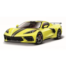 Bburago 1:43 2020 Chevrolet Corvette Stingray Coupe Alloy Luxury Vehicle Diecast Cars Model Toy Collection Gift