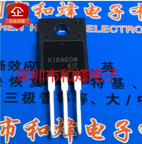 Free Shipping  50pcs K16A60W TK16A60W   TO-220F 600V 15.8A