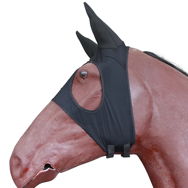 Horse ear cover (for speed racing) to prevent horses from being disturbed