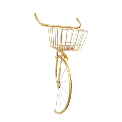 Retro Creative Wrought Iron Bicycle Head Wall Hanging, Front Wall Decoration, Tea Shop, Coffee Shop, Bar