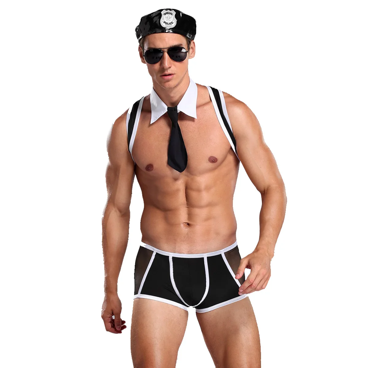 

Police Officer Cosplay Costume Fancy Dirty Cops Dress Men Erotic Halloween Costume Fancy Policeman Uniforms