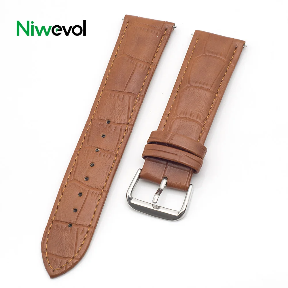 22mm Wide Crocodile pattern Watch Strap for Smart Watch Strap Sport Belt Bracelet Wriststrap