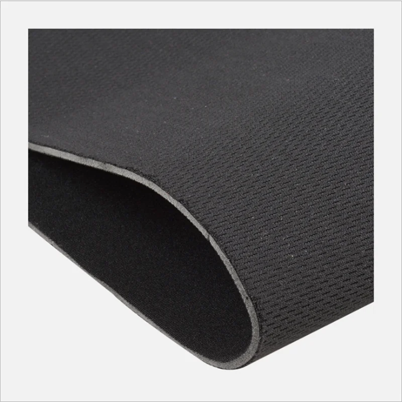 4 Yards Hot and Cold Pressing One - piece Helmet Lining Sponge Pad Helmet Shockproof Black Eva Stretch Fabric Other Fabric Plain