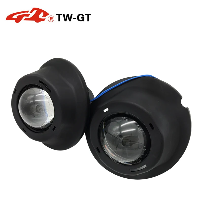 BSSPHL Car-Styling driving light HD 2.5 Bi-xenon high-definition spotlight lens fit for Toyota RAV4 Tundra match h8 h9 h11 bulbs