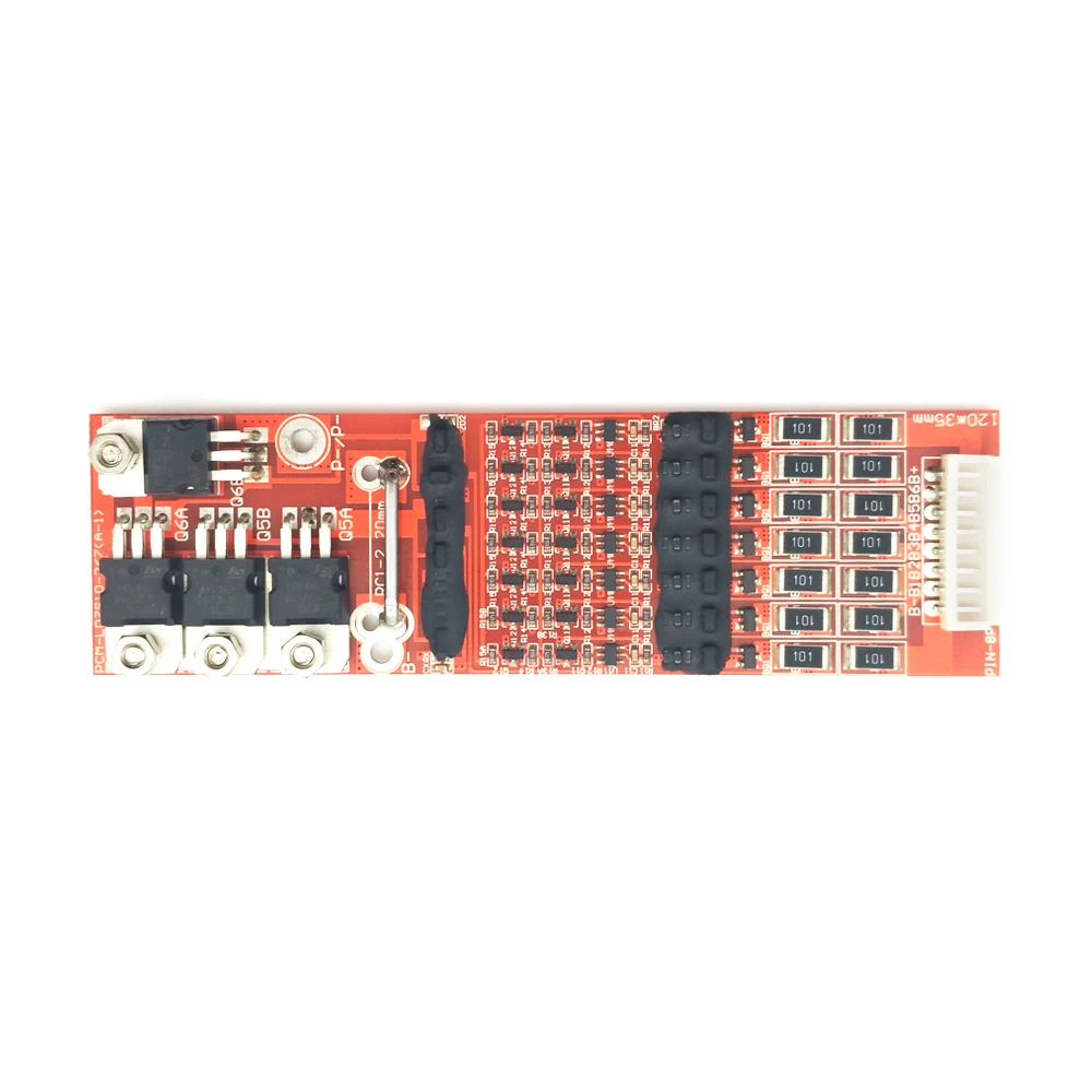 PCM-L07S10-267 (A-1) (6S10A) Customized PCM BMS Protection Circuit Module for Li-ion Li-polymer Battery Pack