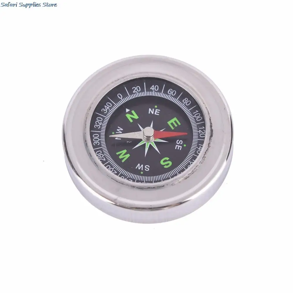 metal stainless steel portable compass student outdoor sports compass 60mm