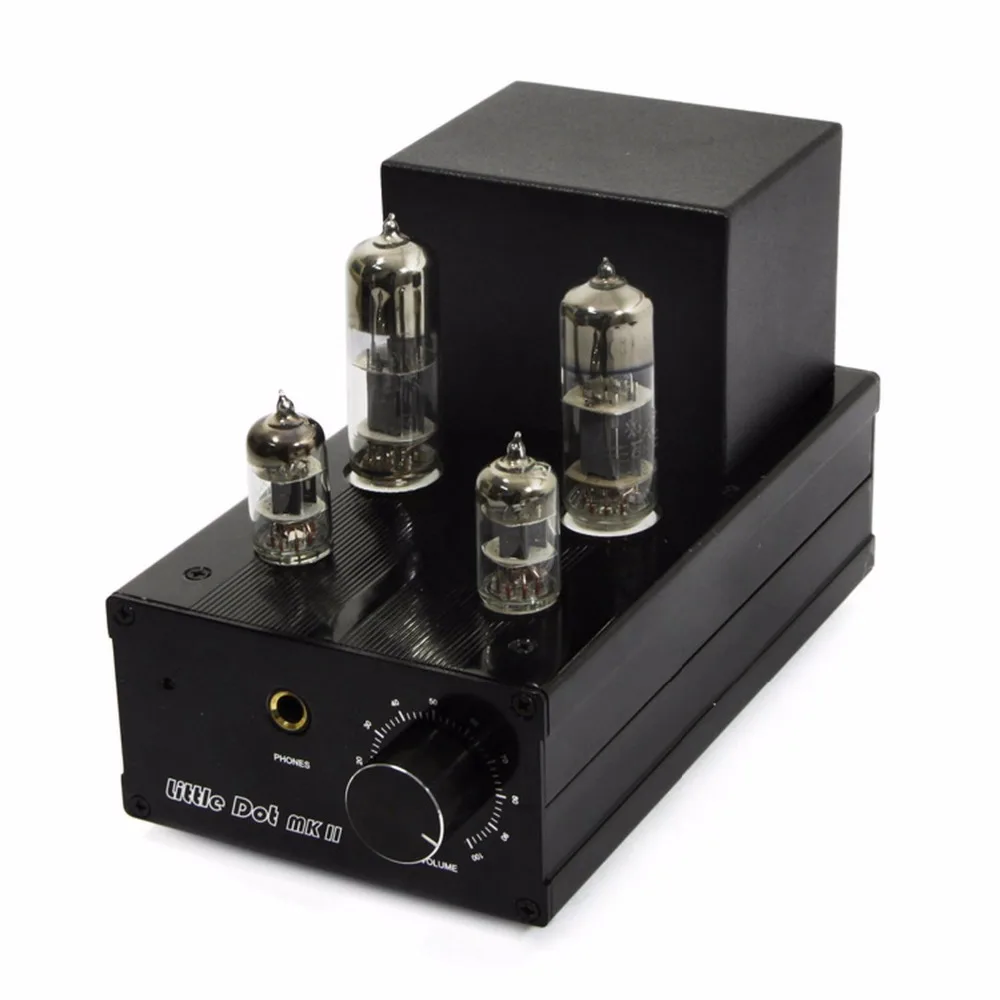 Little Dot MKII MK2 SEPP 6J1X2 6N6 X2 Vacuum Tube Headphone Amplifier Class A Headphone Amp Power Pre-Amplifier