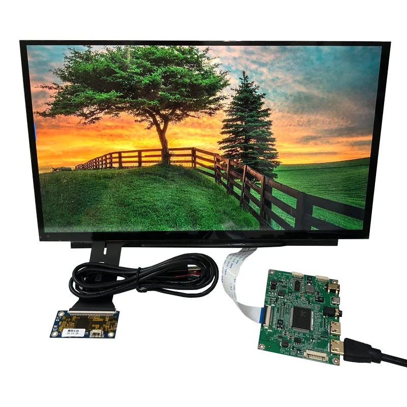 13.3 inch touch monitor HD module kit 10-point capacitive touch IPS full-color LCD panel USB5V2A power supply solution