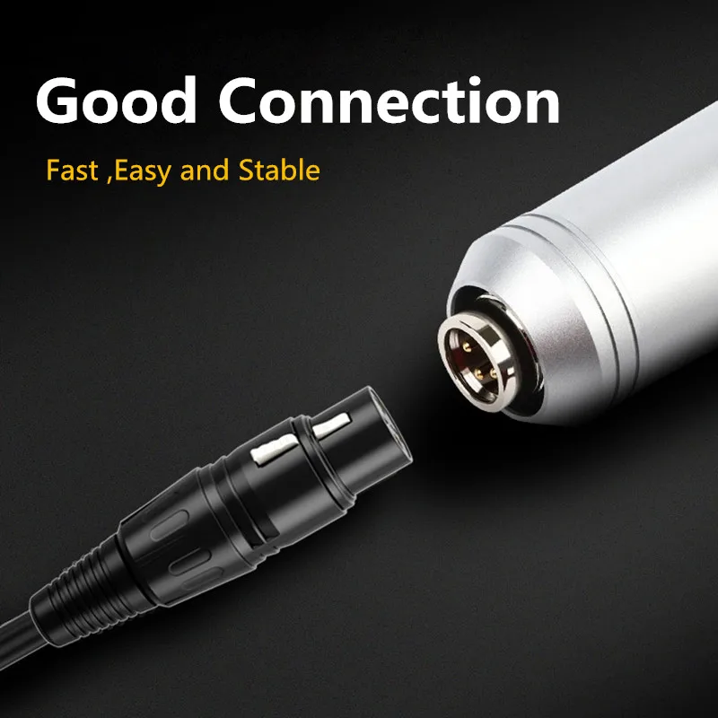 Kabel Audio Canon XLR żeńskie do 6.35mm wtyczka Jack męskie złącze pozłacane do instrumentu gitara basowa Microhone 1m2m3m5m