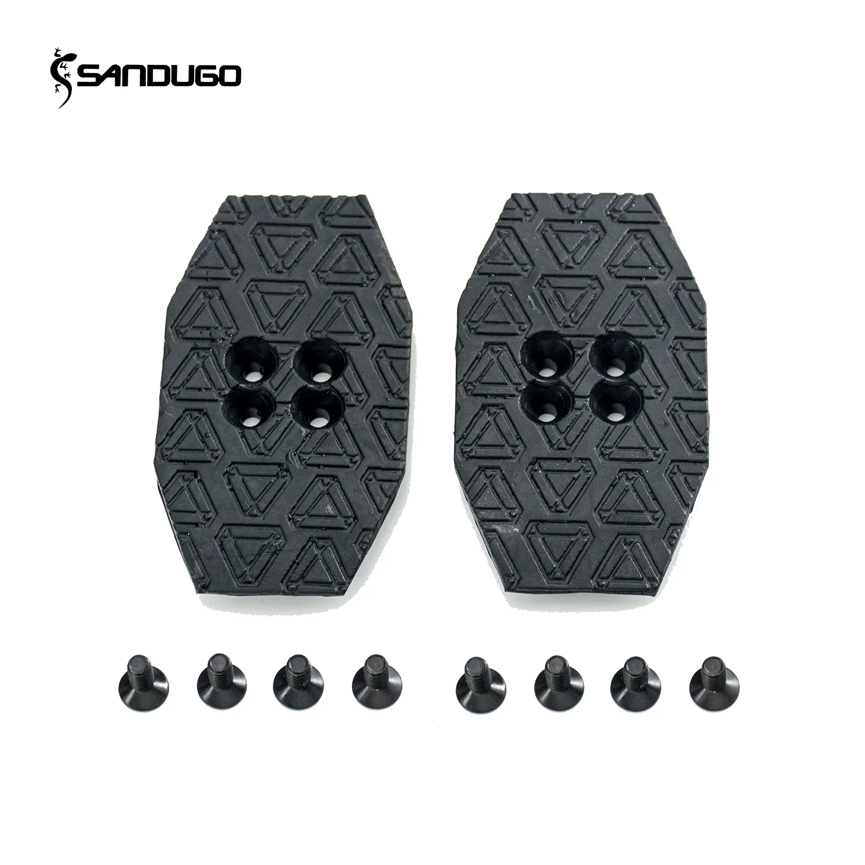 SANDUGO compatible self-locking shoe flat shoe board, mountain bike shoe board, spare strong rubber sole