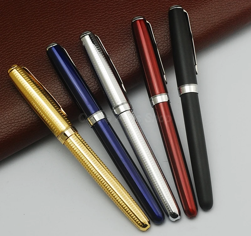 

Jinhao 601 деловой телефон со стрелкой, зажим, белый, красный, винный, черный, 5 цветов на выбор, шариковая ручка