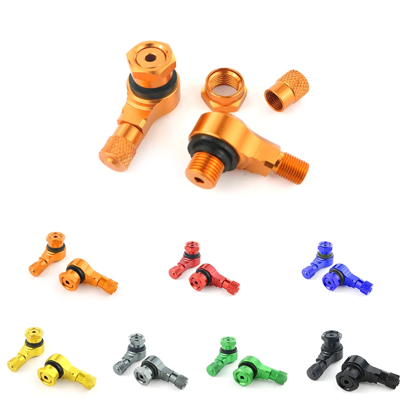 For BMW S1000RR HP4 S1000R S1000XR R1200RS G310R Alloy Motorcycle 11.3mm 2 PCS Aluminium Tire Tyre Valve Stems Tubeless Valves