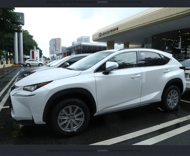 حامل سقفي لكزس NX200 NX200T NX300 NX300h NX350 NX350H 2015-2022 القضبان بار حامل الحقائب القضبان الأعلى عبر رفوف السكك الحديدية #6