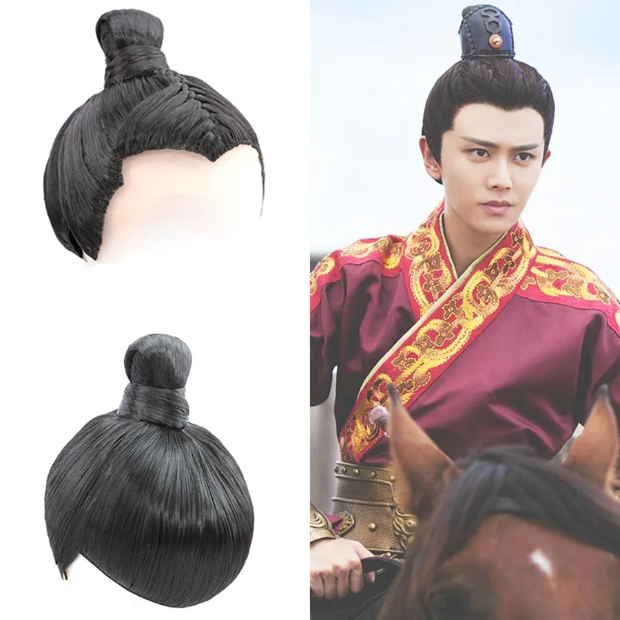 Hanfu Haar Zubehör Traditionelle Krieger Swordsman Kopfschmuck Prince Haar Stück TV Haar Produkte