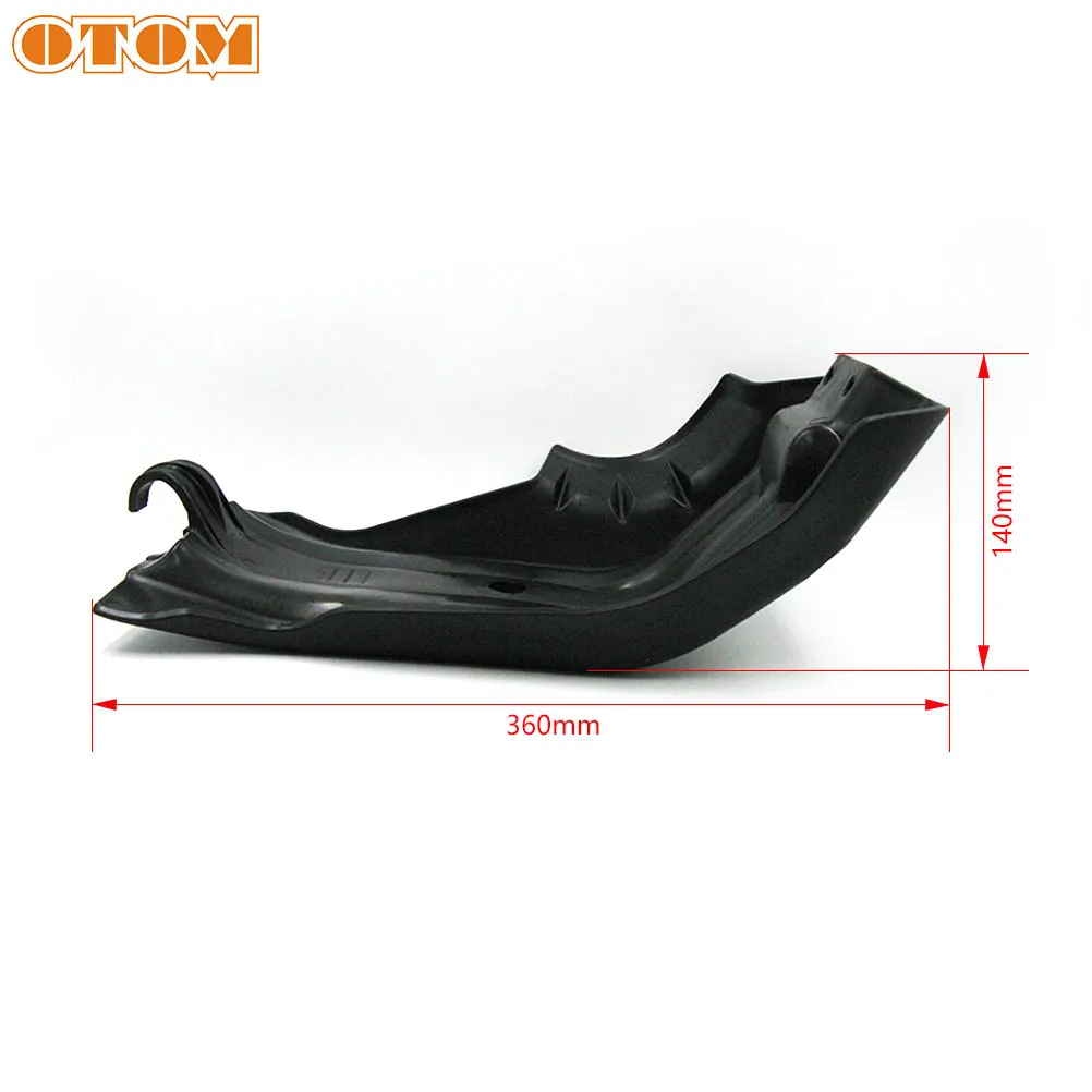 OTOM Motocross Skid Plates Plastic Protect Cradle Engine Guard Board Panel Cover For KTM EXCF HUSQVARNA FE Motorcycle Dirt Bike