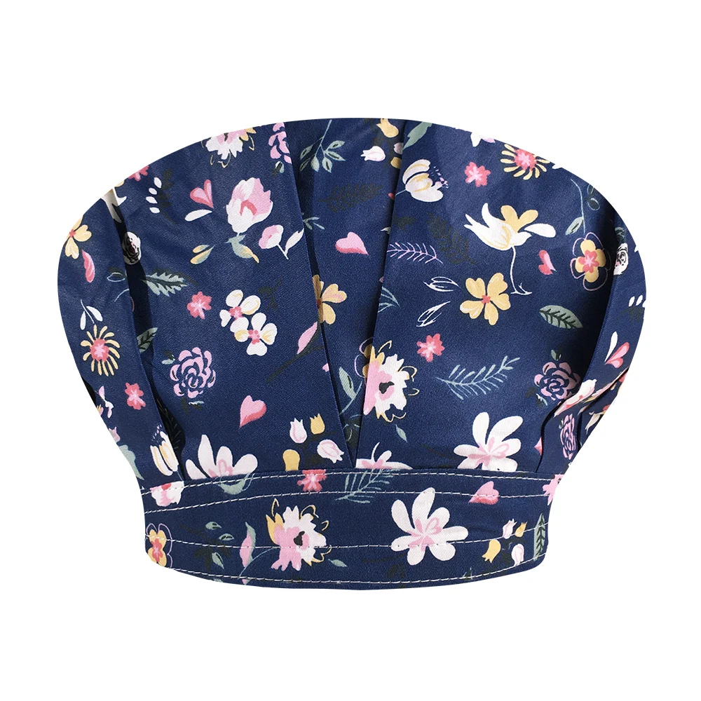 調整可能な調理帽子男性と女性のためキッチンカフェ弾性シェフのキャップケータリング調理キャップレストラン作業キャップシェフ帽子