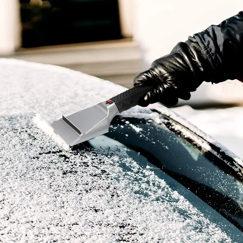 Raspador de hielo eléctrico para coche, herramienta de pala para nieve, 12V, accesorios de invierno, Sno