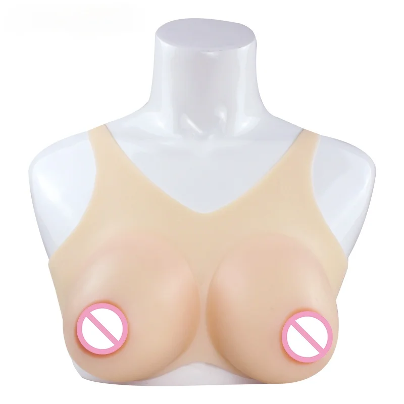 Suitable for Cross-dressers Cross-dressing Queen Queen Costume Large Artificial Silicone Fake Chest Upgraded Version